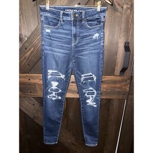 American Eagle Outfitters Women's Sz 6 Jeans Next Level Stretch Skinny‎